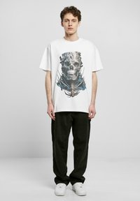 Forgotten Faces ERODED HEAVY - Apdrukāts T-krekls - white
