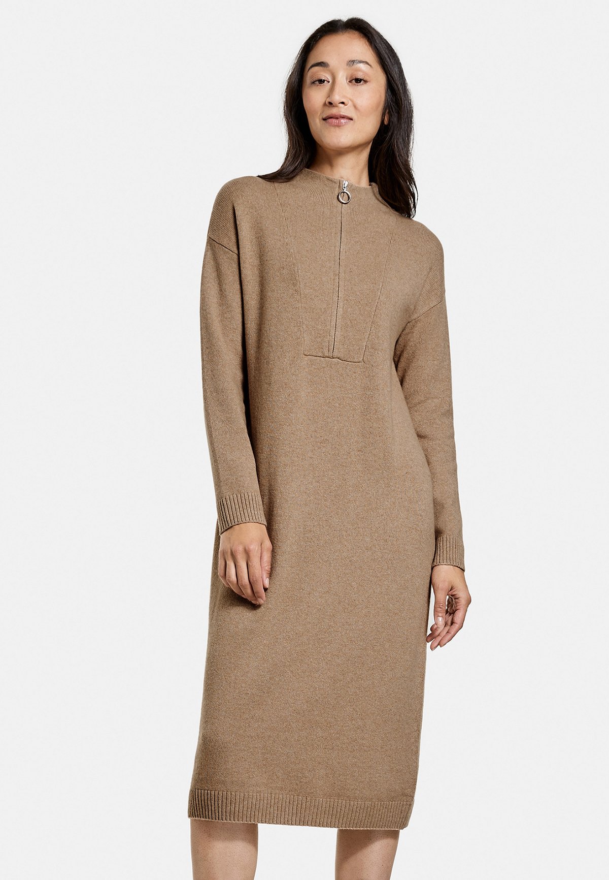 Abito Midi Gerry Weber Donna In Jersey - Effetto Avvolgente - 85% Viscosa (LENZING ECOVERO)