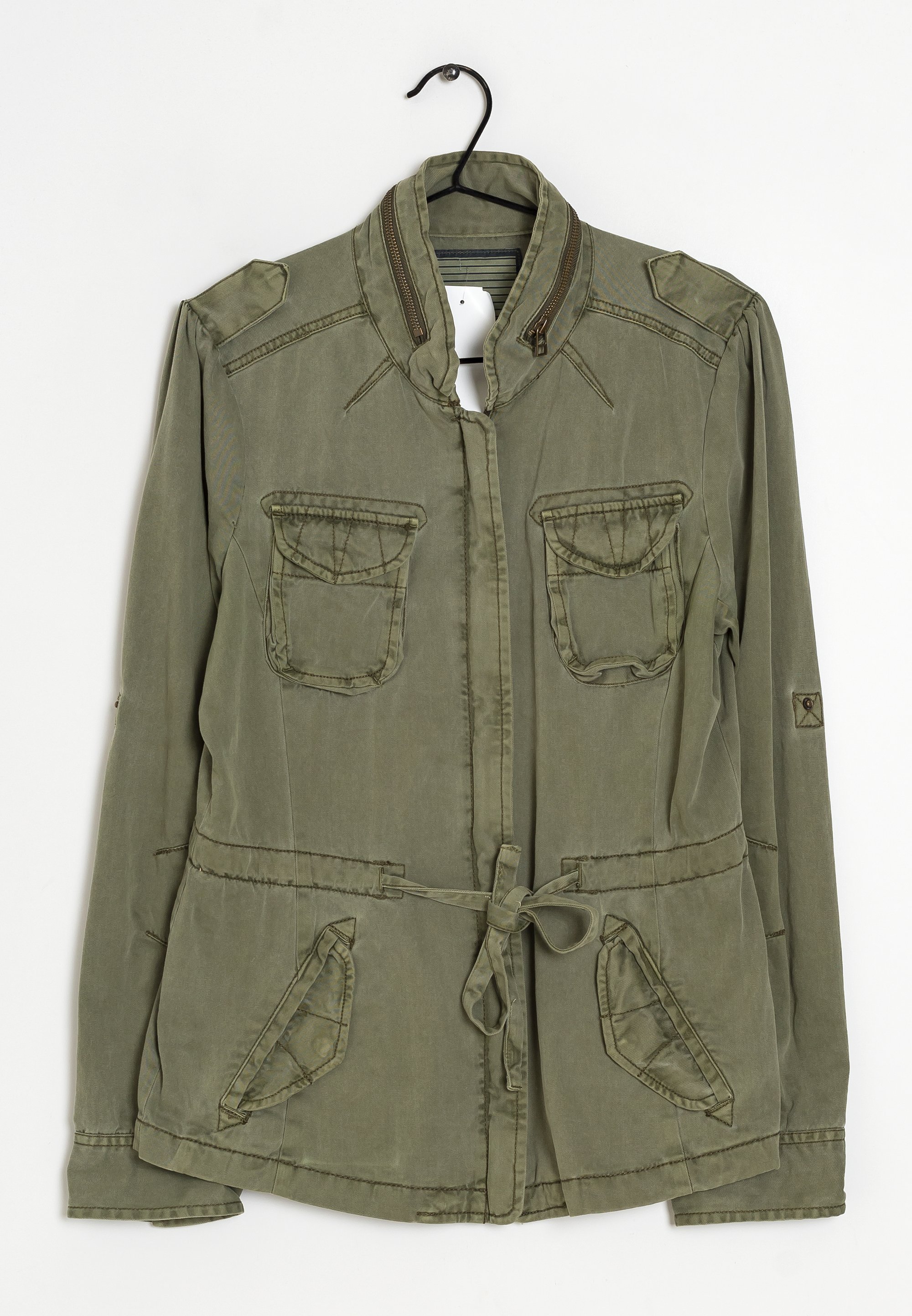 Next Jeansjacke khaki (Pre-owned)