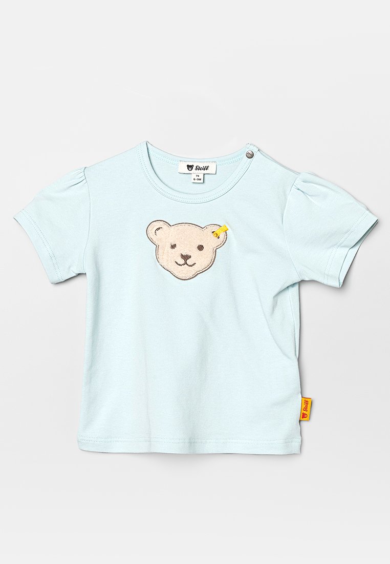 Steiff T-shirt print donkerblauw Steiff T-shirt print donkerblauw