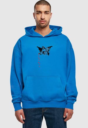 BANKSY - HEARTS ULTRA HEAVY - Felpa con cappuccio - blue
