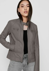 ONLY ONLBANDIT BIKER OTW - Kunstlederjacke - plum kitten