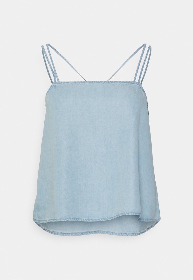 Noisy May Top lichtblauw denim Noisy May Top lichtblauw denim