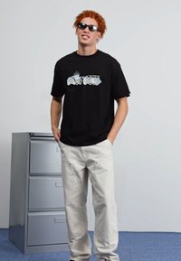 AAPE By A Bathing Ape TEE - T-shirts med print - black