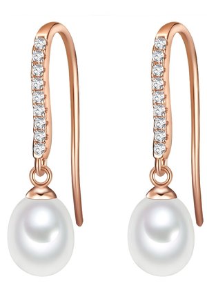 Valero Pearls SÜSSWASSE - Auskari - rose gold-coloured