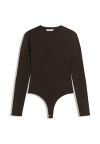LONG-SLEEVED BODYSUIT - Hosszú ujjú felső - brown