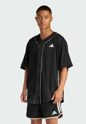 Košeľa - black   crystal linen   off white