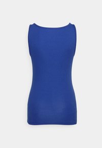 Lauren Ralph Lauren STRETCH COTTON TANK TOP - Top - soft sapphire