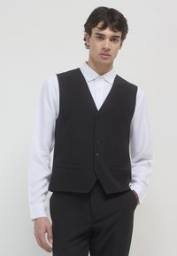 Calliope - TINTA UNITA - Suit waistcoat - nero Thumbnail Image 1