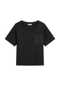 LOOSE MIT AUFGESETZTER TASCHE - T-shirt basic - black