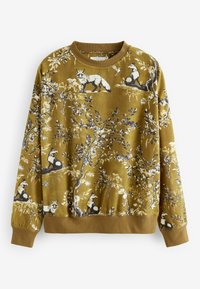 Next LONG SLEEVE SET - Pyžamová sada - olive green fox