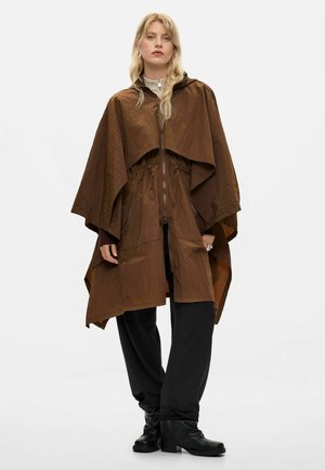 Desigual, PONCHO - MULTIPOSITION PONCHO    . - Poncho - brown