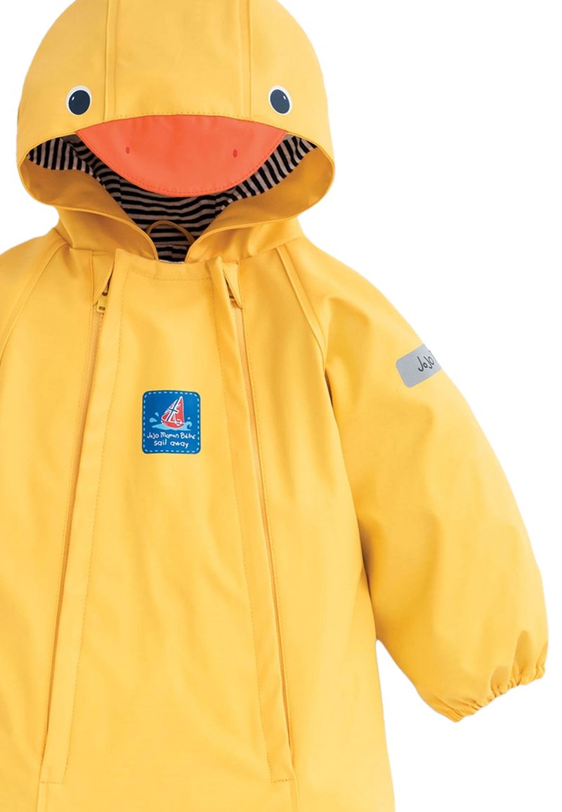 JoJo Maman Bébé DUCK ALL-IN-ONE STANDARD Rainsuit duck/yellow