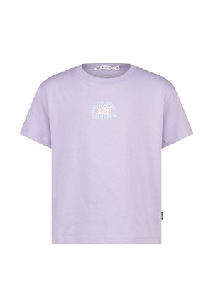 ELAINE JR - Print T-shirt - dark lila