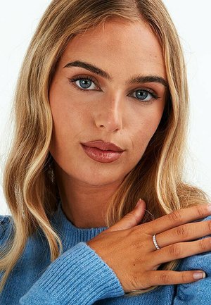 CHRIST Ring - weißgoldfarben