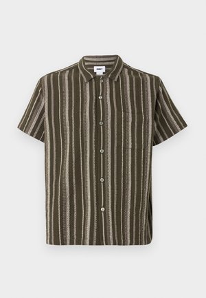 Obey Clothing, HUGH - Vapaa-ajan kauluspaita - dark sage