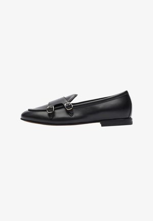 Scarosso Loafers - black calf leather