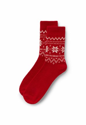 Socken - red
