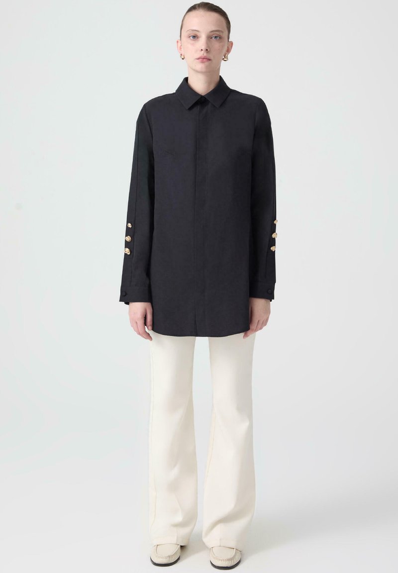 Touché Privé Overhemdblouse zwart