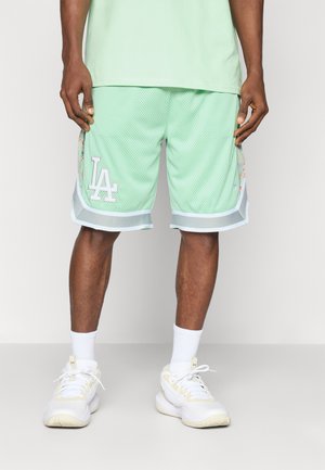 New Era MLB LOS ANGELES DODGERS INFILL SHORT - Sporto klubų atributika - mint
