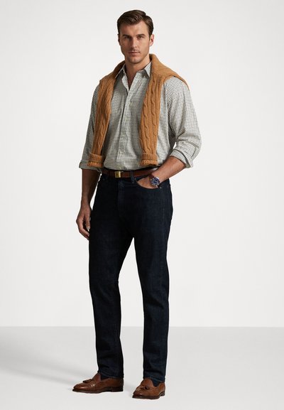 Polo Ralph Lauren Big & Tall PLAID TWILL SHIRT - Vapaa-ajan kauluspaita - nevis brown