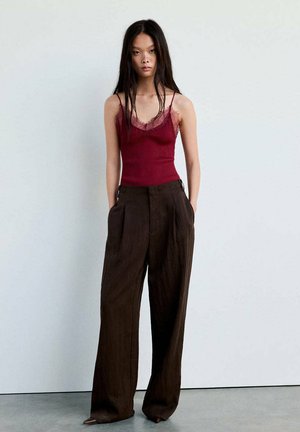 Mango, ADULT - Débardeur - bordeaux