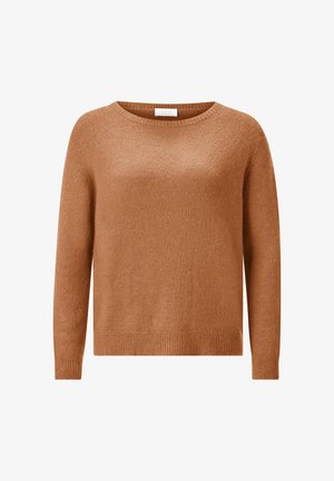 Rich & Royal MIT RUNDHALSAUSSCHNITT - Jumper - caramel spice