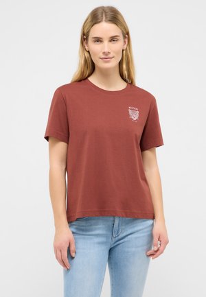 Mustang, T-Shirt print - rot