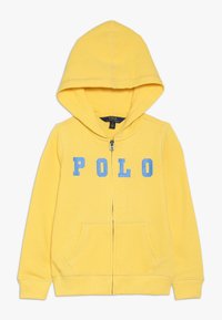 Polo Ralph Lauren ZIP UP - Sudadera con cremallera - sunfish yellow