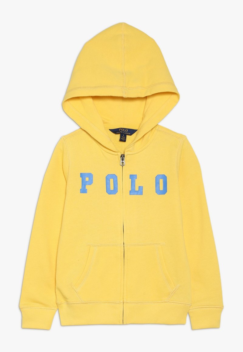 Polo Ralph Lauren ZIP UP - Sudadera con cremallera - sunfish yellow