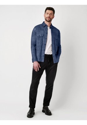 Spijkerjas - blauw donkerblauw