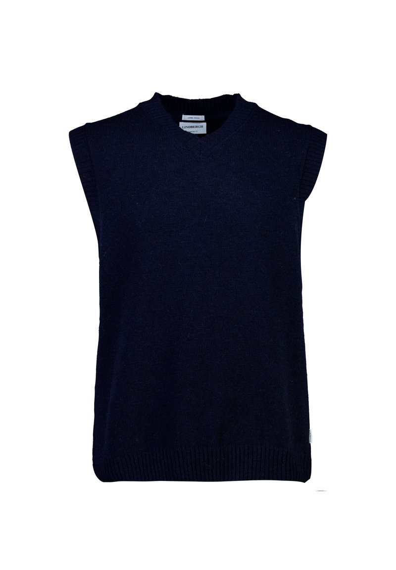 Lindbergh V-NECK SLIPOVER - Maglione - navy