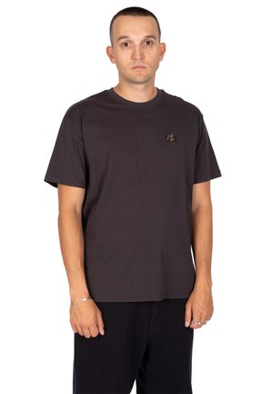 Iriedaily, PEACERIDE EMB TEE - Basic T-shirt - coal