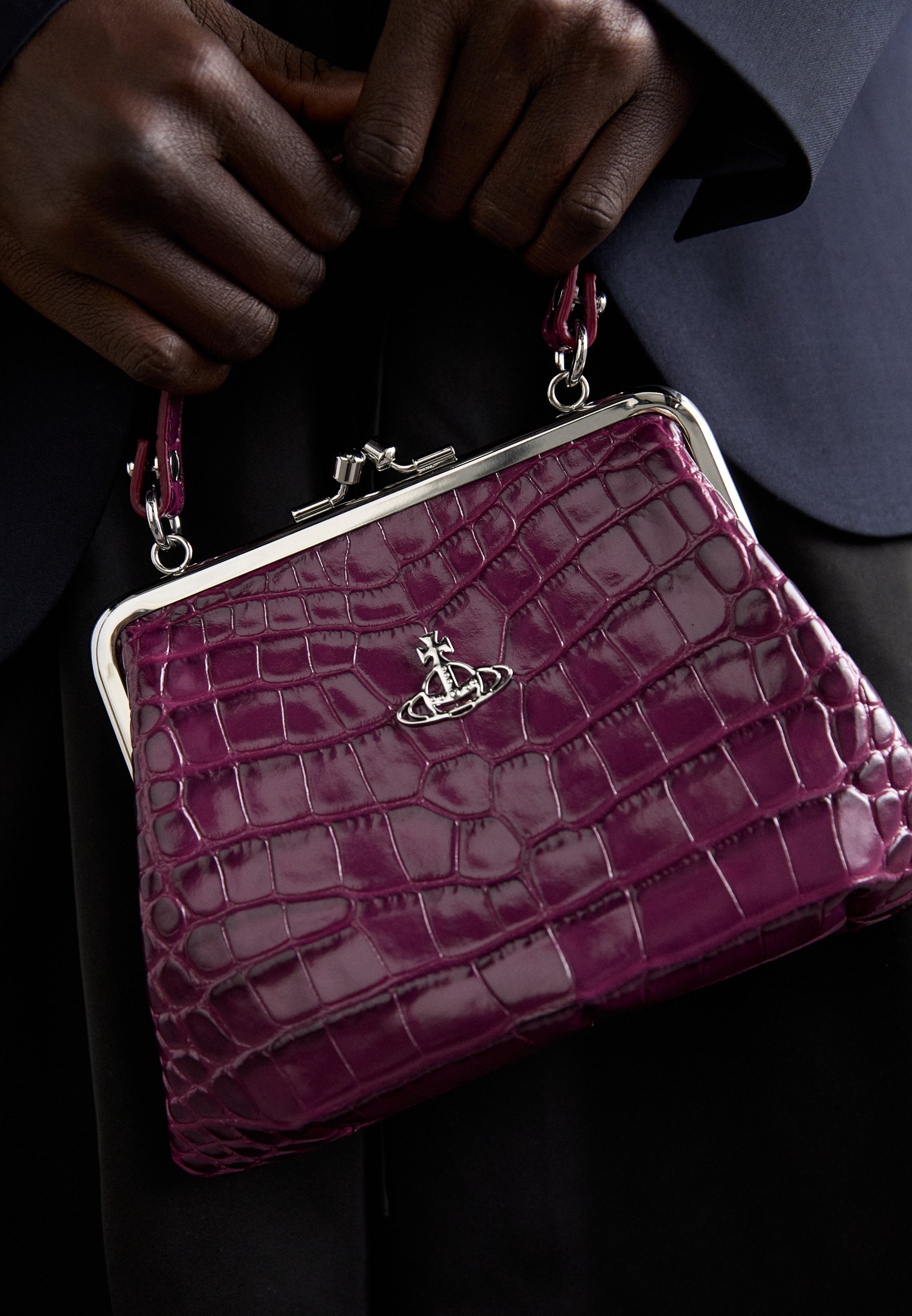 Vivienne Westwood GRANNY FRAME PURSE - Handbag - purple - Zalando