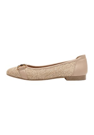 Tamaris, TAMARIS BALLERINA 1-22192-46 - Klassischer Ballerina - beige