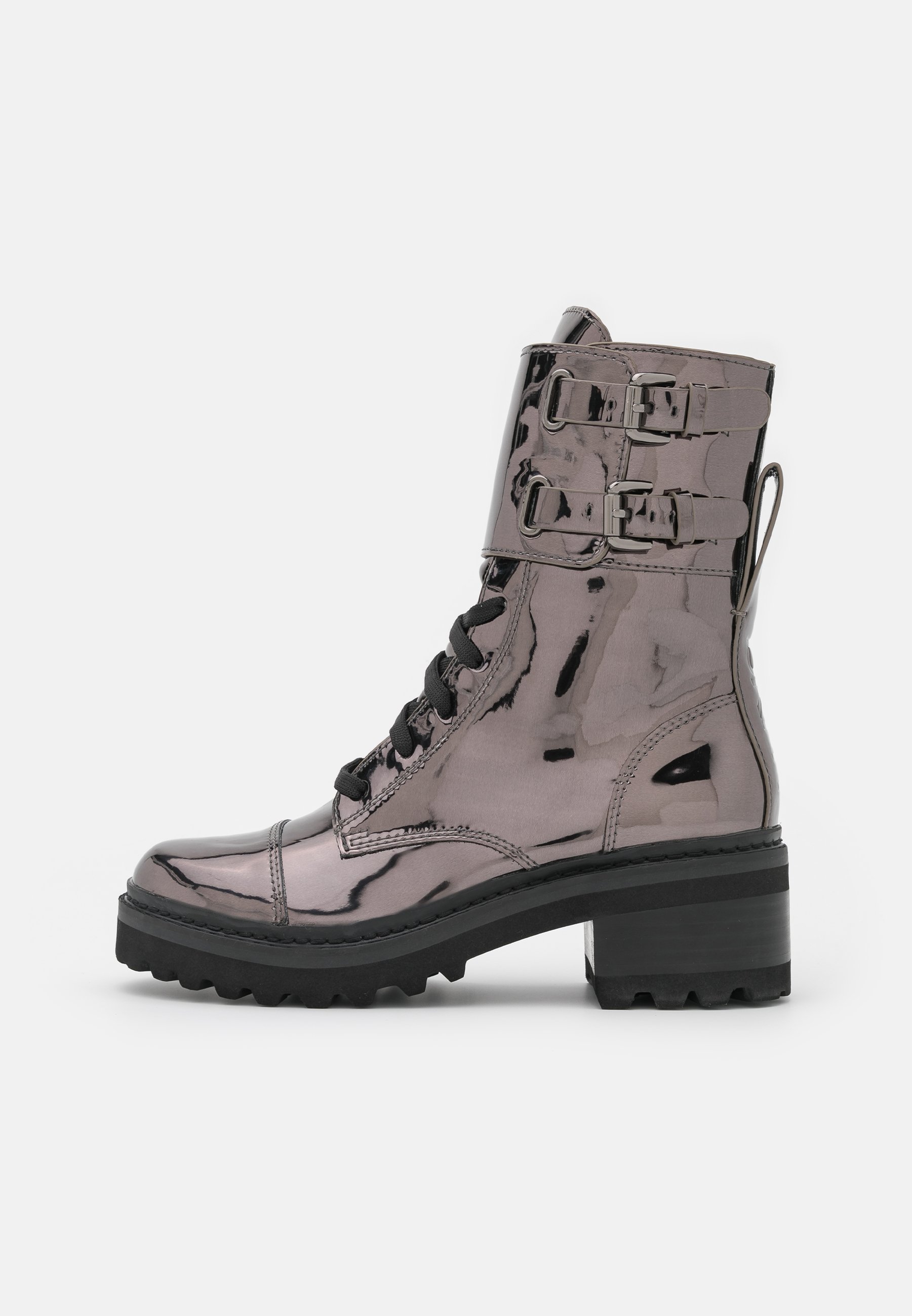 dkny combat boots
