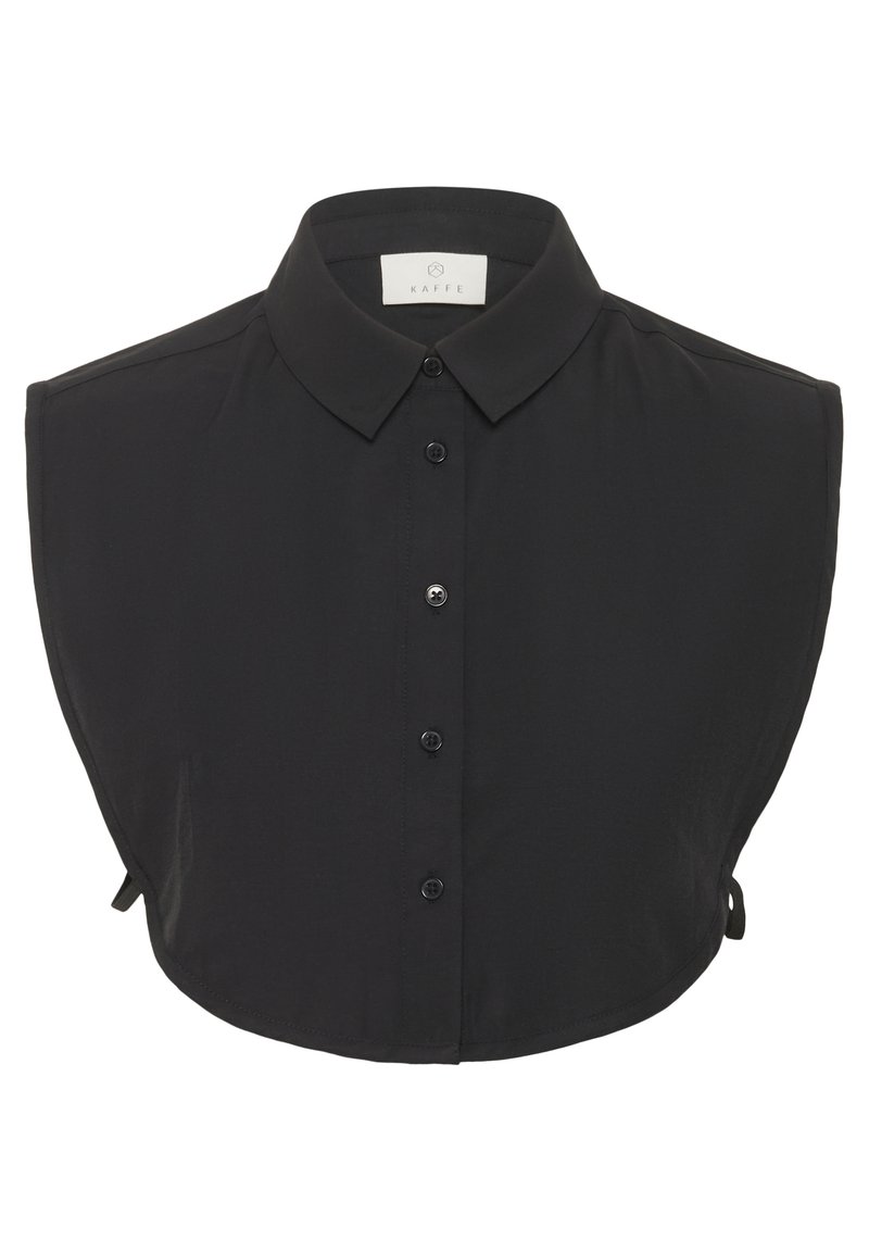 Kaffe KABINE COLLAR - Andre accessories - black deep/sortmeleret ...