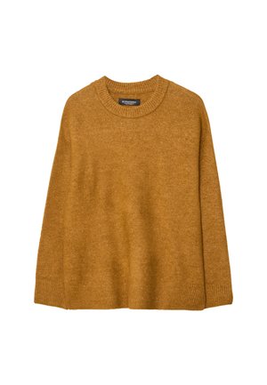 SOFT-TOUCH SWEATER - Svetrík - ochre