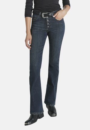 Jeans a zampa - durty blue
