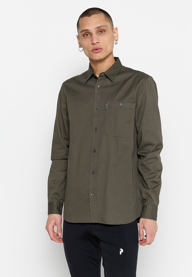 Peak Performance Overhemd donkergroen Peak Performance Overhemd donkergroen