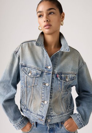 SHRUNKEN 90S TRUCKER - Jeansjacke - off roading