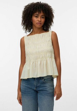 Aware VMROBERTA SL SQUARE NECK TOP VMA - Top - pear sorbet
