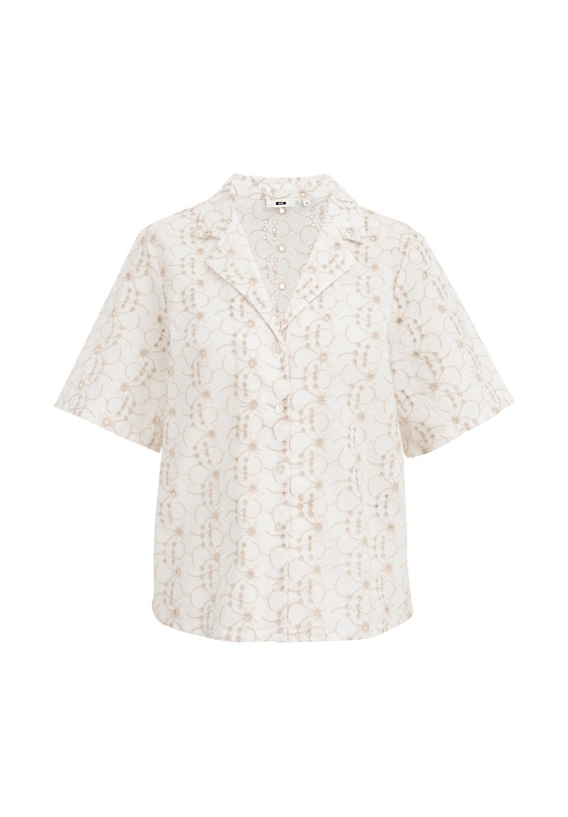 WE Fashion Overhemdblouse wit WE Fashion Overhemdblouse wit