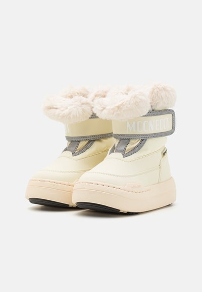 Moon Boot JR PARK STRAP UNISEX - Talvisaappaat - cream