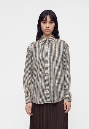 GANT REL CHECKED SHIRT - Chemisier - toasted almond