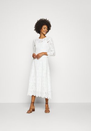 VINTAGE DRESS MIDI - Robe de cocktail - snow white