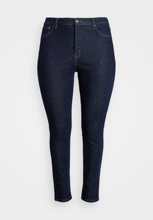 Lauren Ralph Lauren Woman HIGH RISE SKINNY ANKLE JEAN - Jeans Skinny Fit - rinse wash