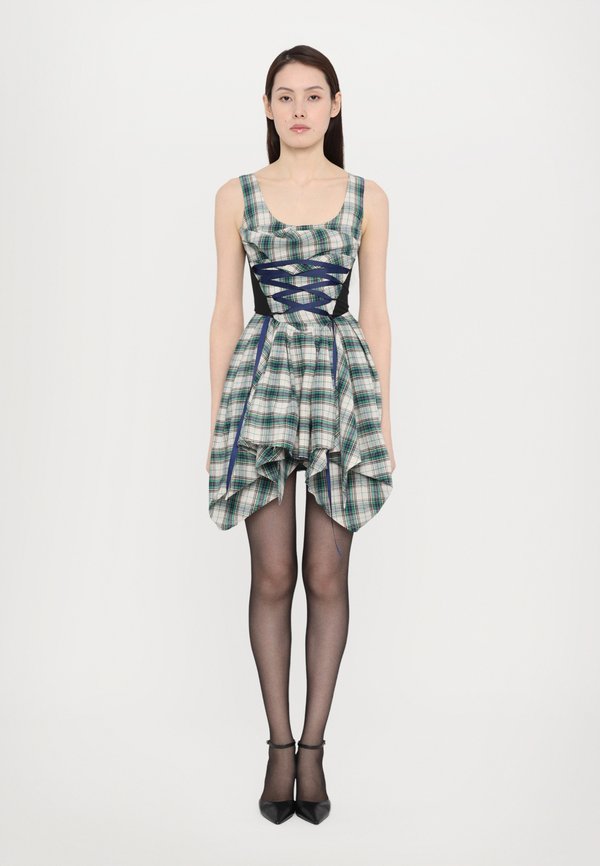 DRAPED CORSET DRESS - Day dress