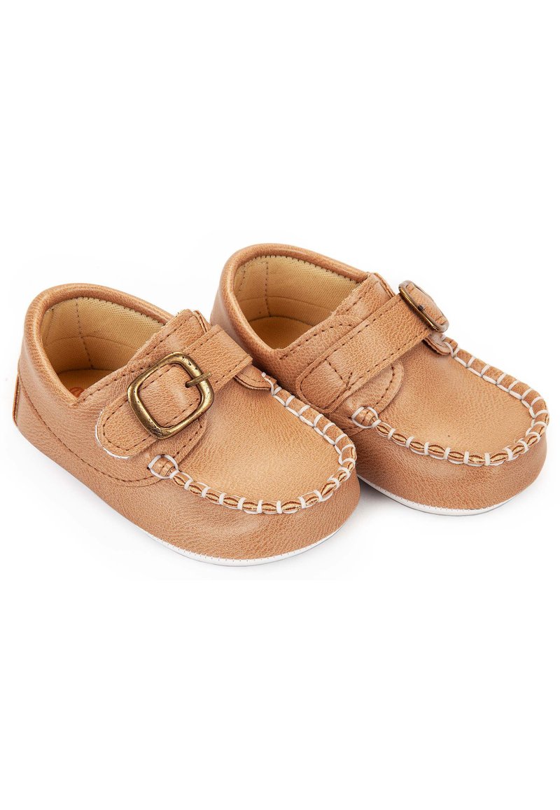 Kinder Sneaker | Baby Pattini Krabbelschuh braun - FU59830 Kinder Sneaker | Baby Pattini Krabbelschuh braun - FU59830