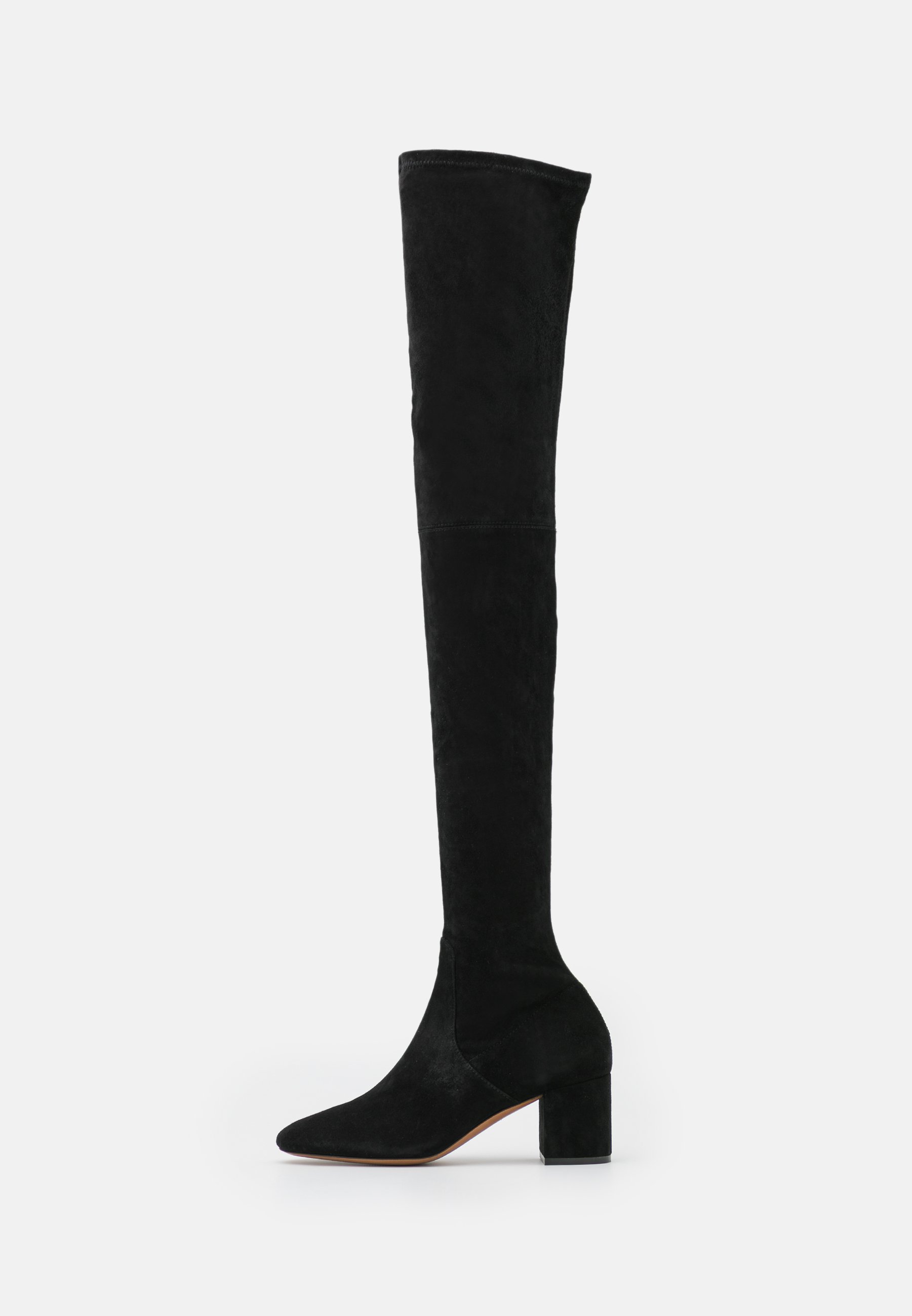 maje Overknee laarzen - noir/zwart - Zalando.nl